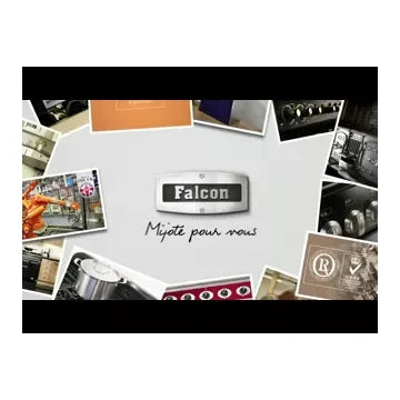 Piano de cuisson gaz FALCON PROFESSIONAL +FXP 90 Mixte NOIR BRILLANT