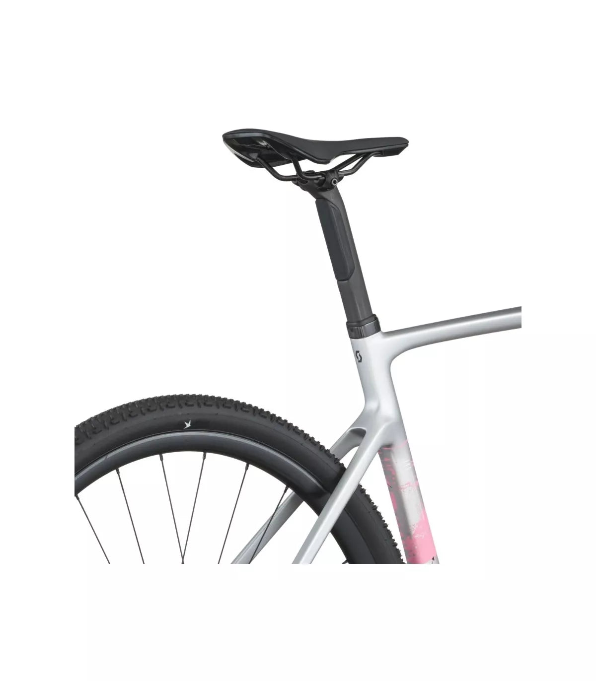 Vélo Gravel Scott Addict Gravel 30 2026 Gris Carbone