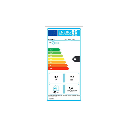 Climatiseur REMKO Climatiseur mobile RKL 355 Eco 3,5kw co