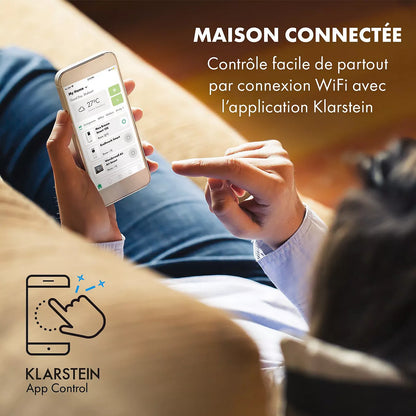 Climatiseur KLARSTEIN Max Breeze Smart - Noir