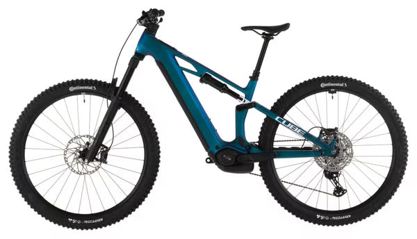 VTT Électrique Tout-Suspendu Cube Stereo Hybrid One44 HPC SLX 800 12V 800 Wh Bosch 120 Nm 27.5'' Bleu Nebula 2026
