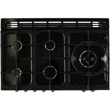 Piano de cuisson gaz FALCON PROFESSIONAL +FXP 90 Mixte NOIR BRILLANT