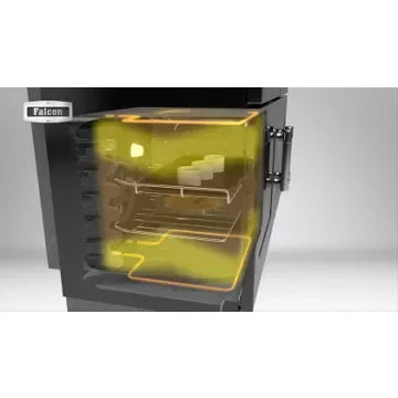 Piano de cuisson gaz FALCON PROFESSIONAL +FXP 90 Mixte NOIR BRILLANT