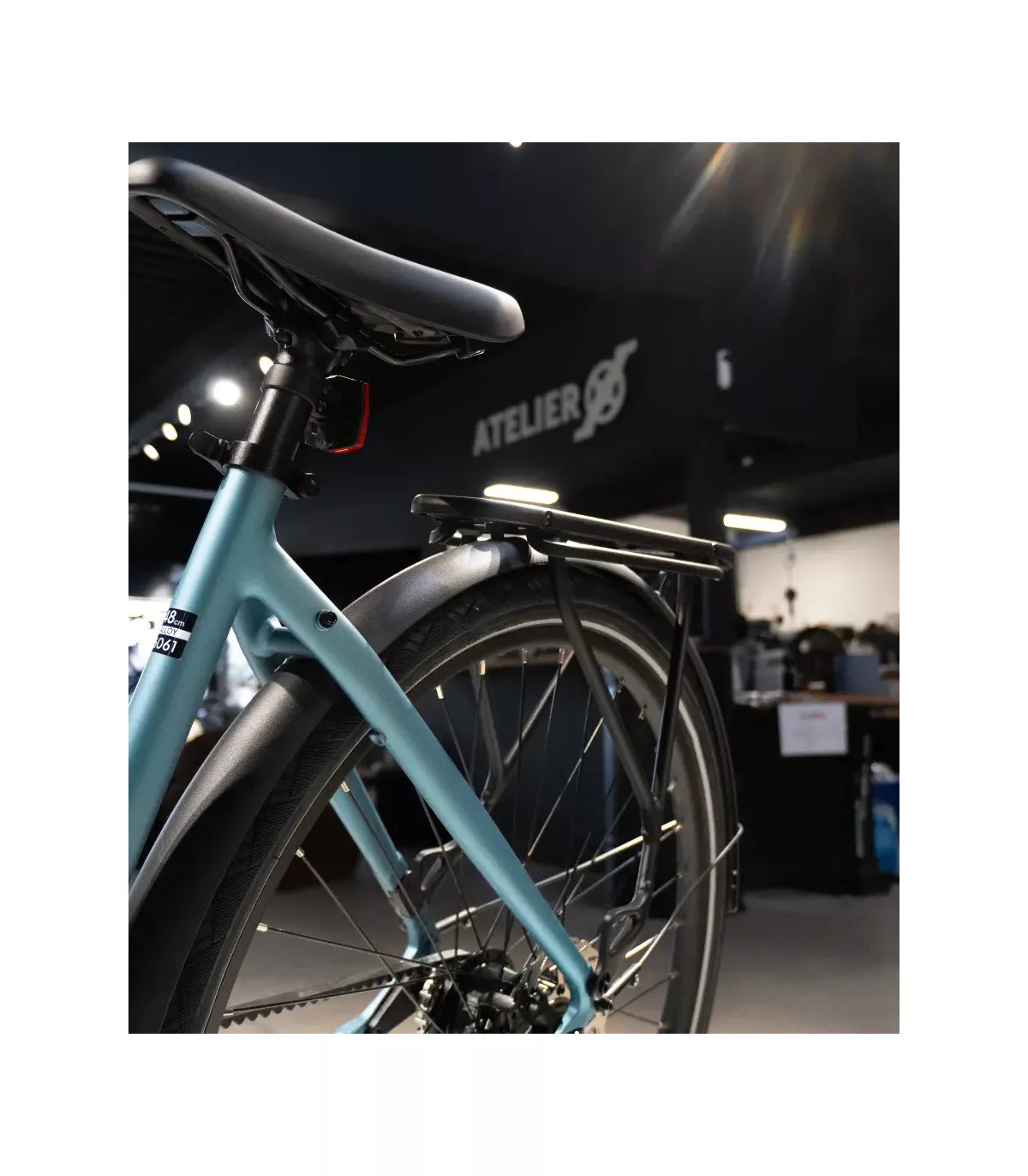 Vélo électrique Tenways CGO800 Plus Bleu clair