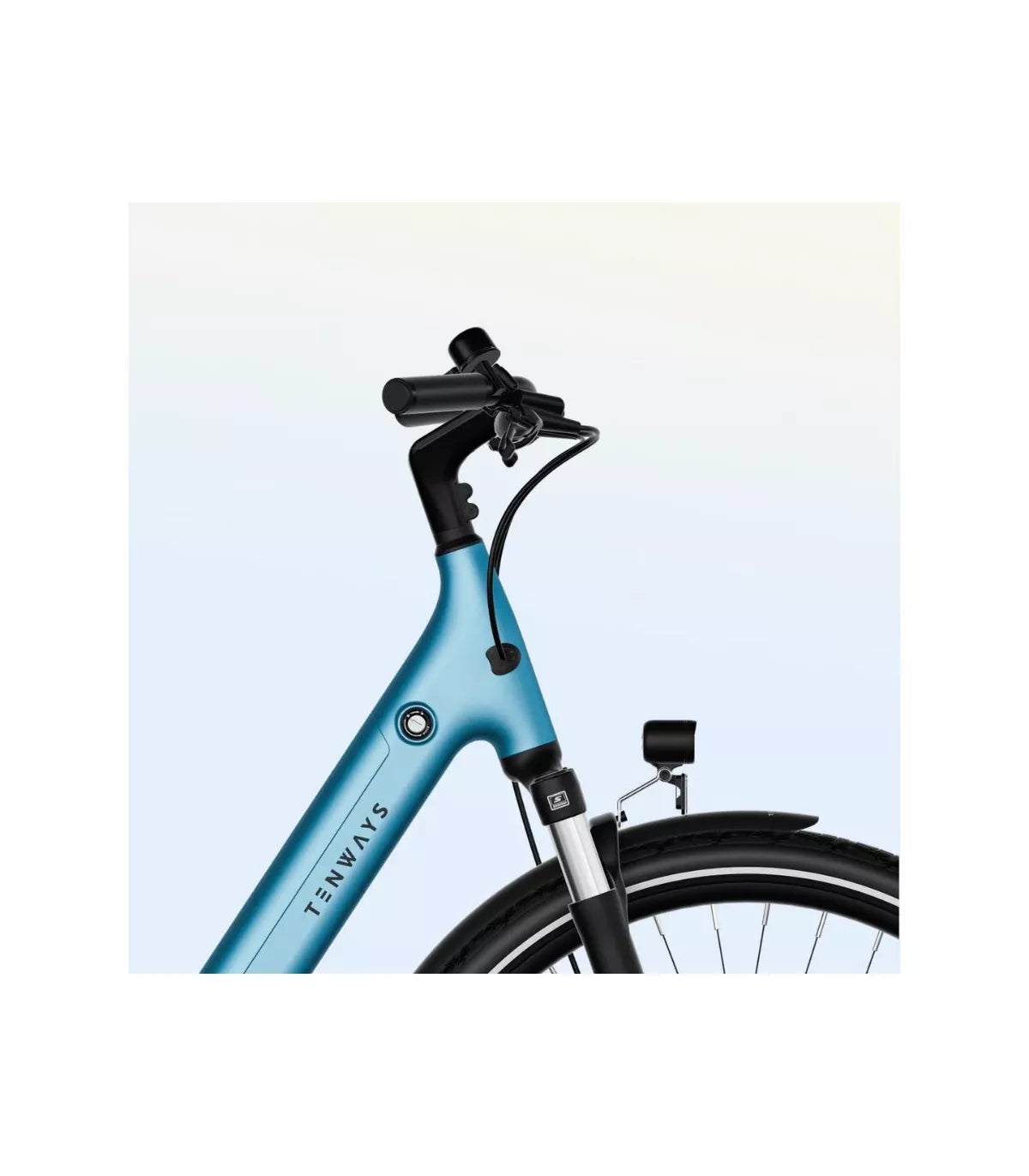 Vélo électrique Tenways CGO800S 2025 Bleu Clair