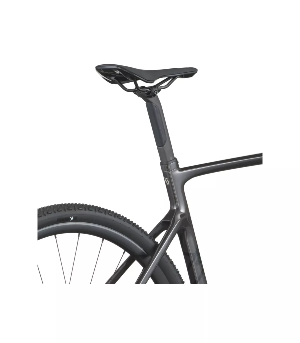 Vélo Gravel Scott Addict Gravel 30 2026 Noir Carbone