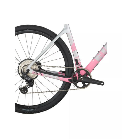 Vélo Gravel Scott Addict Gravel 30 2026 Gris Carbone