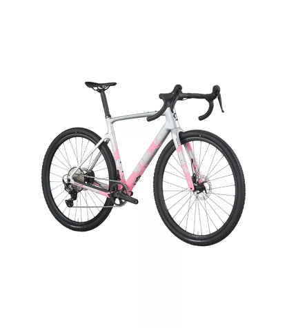 Vélo Gravel Scott Addict Gravel 30 2026 Gris Carbone